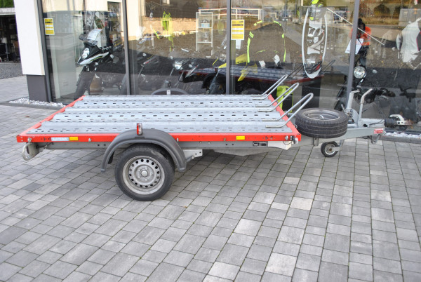 Mietanhänger für 3 Motorräder